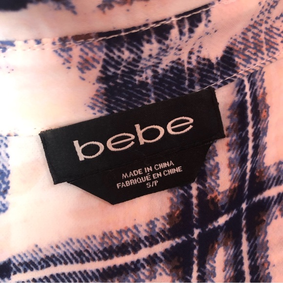 Bebe Blouse/ Top Coverup - Picture 4 of 4